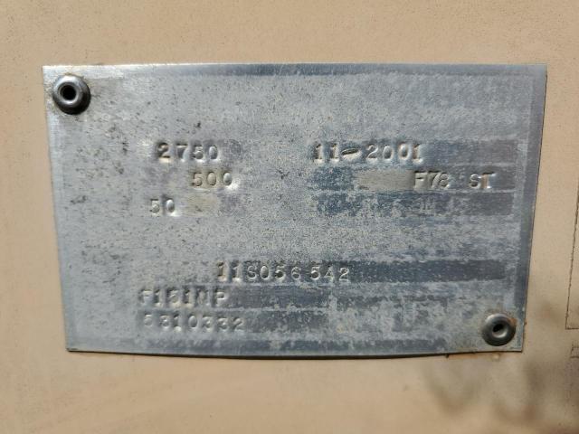 2001 Fenex 2001 Team Fenex F151NP Manhole Support Trailer