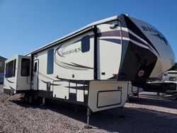 Salvage trucks for sale at Avon, MN auction: 2018 Heartland 2018 Heartland BIG Horn Fifthwheel