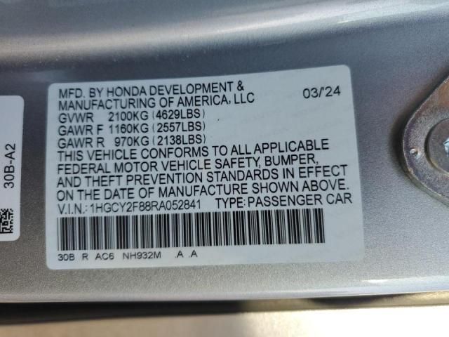 2024 Honda Accord Touring Hybrid