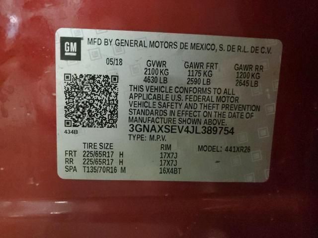 2018 Chevrolet Equinox LT