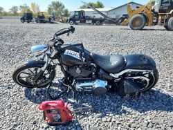 Salvage motorcycles for sale at Pekin, IL auction: 2015 Harley-Davidson Fxsb Breakout