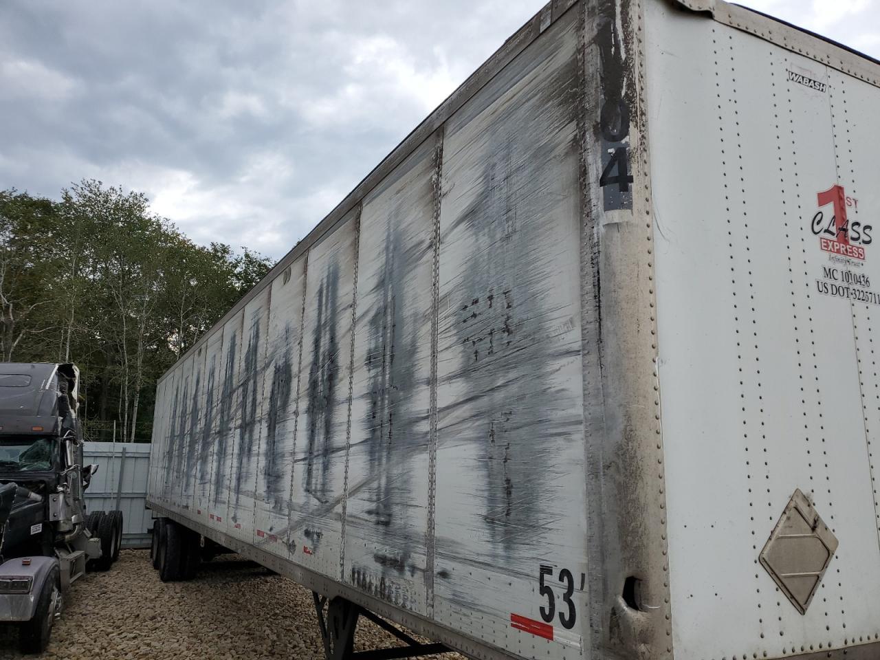 2015 Wabash SH Dvcvhpc DRY Van Trailer