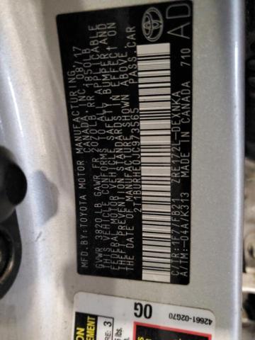 2018 Toyota Corolla le