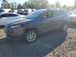 Jeep Grand Cherokee salvage cars for sale: 2017 Jeep Cherokee Latitude