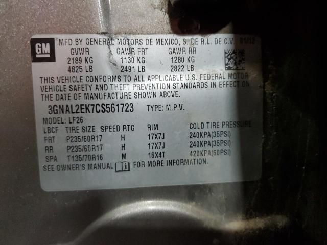 2012 Chevrolet Captiva Sport