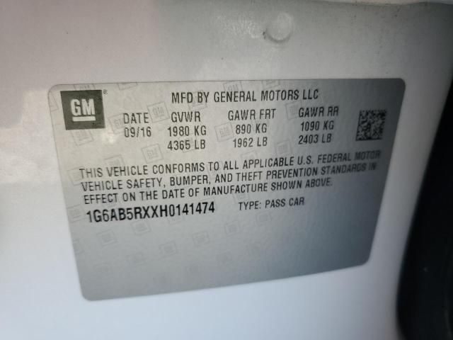 2017 Cadillac Ats Luxury