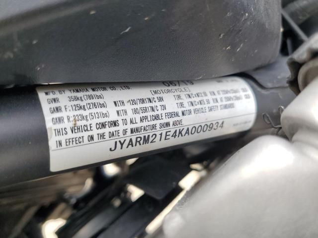 2019 Yamaha XSR700