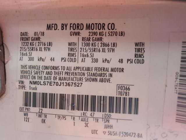 2018 Ford Transit Connect XL