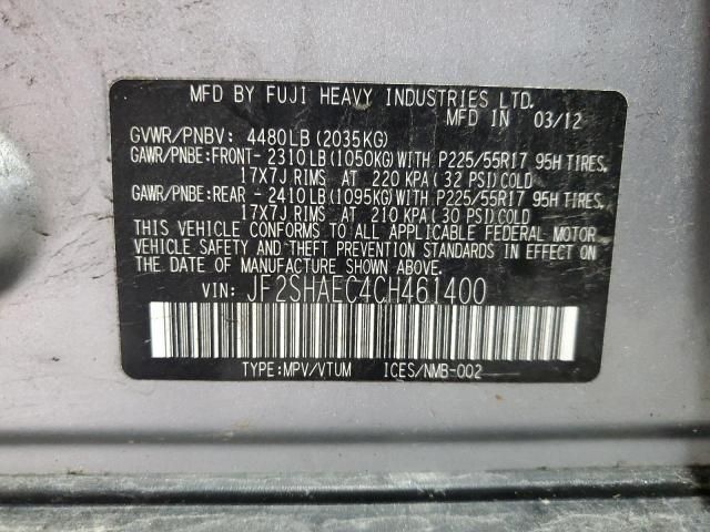 2012 Subaru Forester Limited