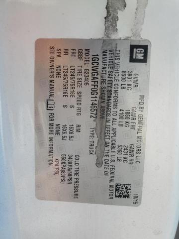 2016 Chevrolet Express G2500