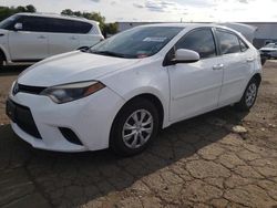 Toyota Vehiculos salvage en venta: 2015 Toyota Corolla L