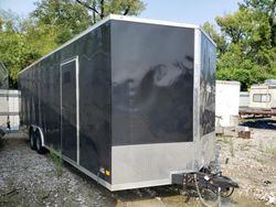 Salvage trucks for sale at Louisville, KY auction: 2022 Darkhcargo 2022 Dark Horse DHW8.5X26TA52 Enclosed Cargo Trail