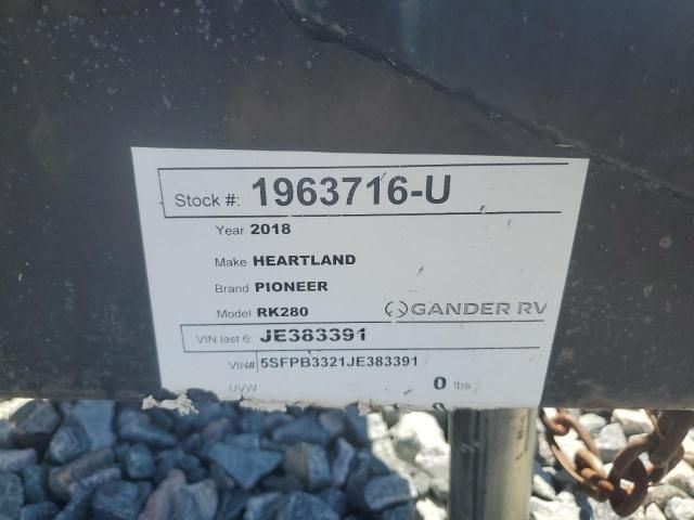 2018 Pioneer 2018 0THR RK280-Utility Trailer