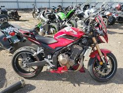Salvage motorcycles for sale at Elgin, IL auction: 2022 Honda CBR500 RA