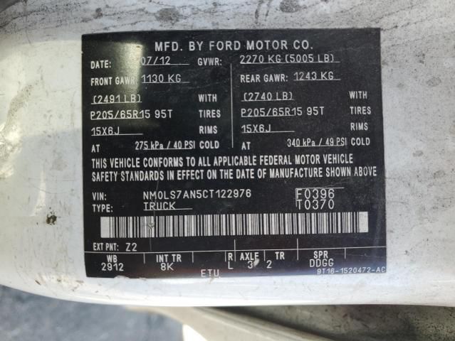 2012 Ford Transit Connect XL
