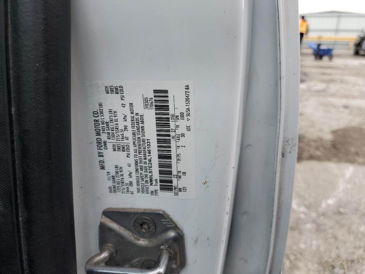 2020 Ford Transit Connect xl