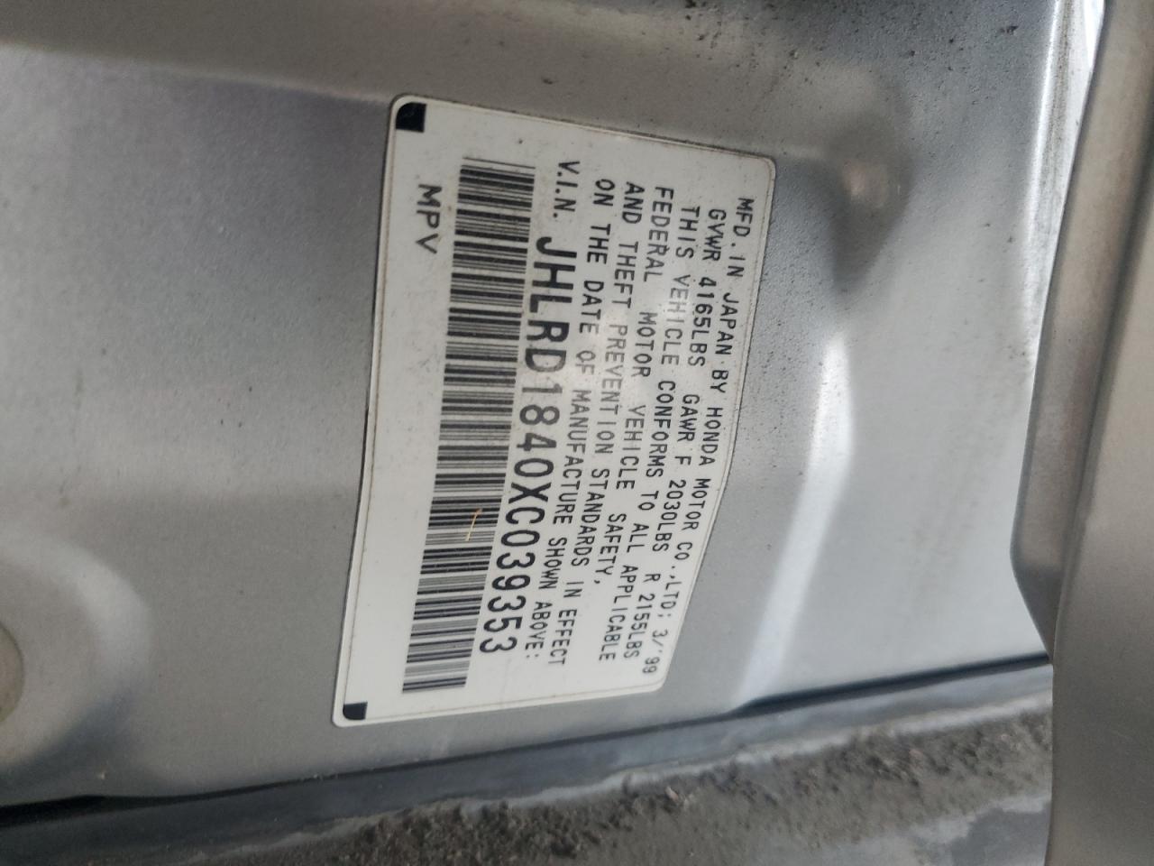 1999 Honda Cr-v