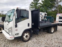 Salvage trucks for sale at West Warren, MA auction: 2012 Isuzu NQR