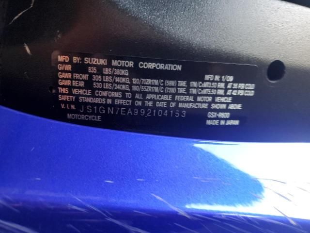 2009 Suzuki GSX-R600