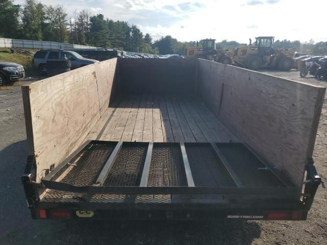 2022 Sure-Trac ST8216TAT-B-070 Utility Trailer