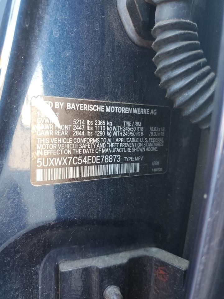 2014 BMW X3 Xdrive35i