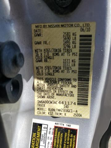 2010 Nissan Frontier King Cab SE