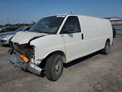 Salvage trucks for sale at Ottawa, ON auction: 2017 GMC Savana G2500