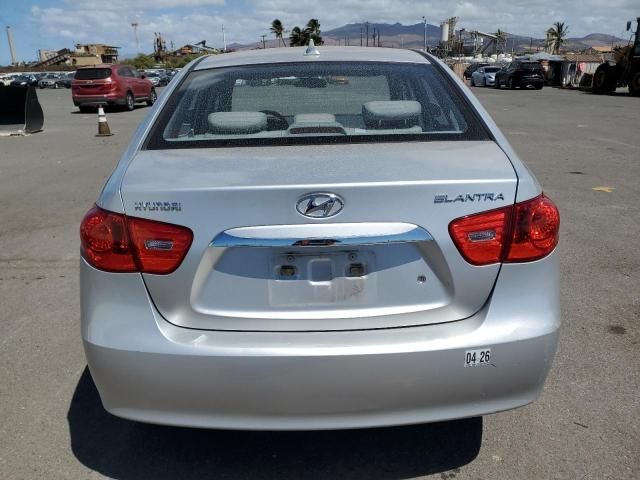 2010 Hyundai Elantra Blue