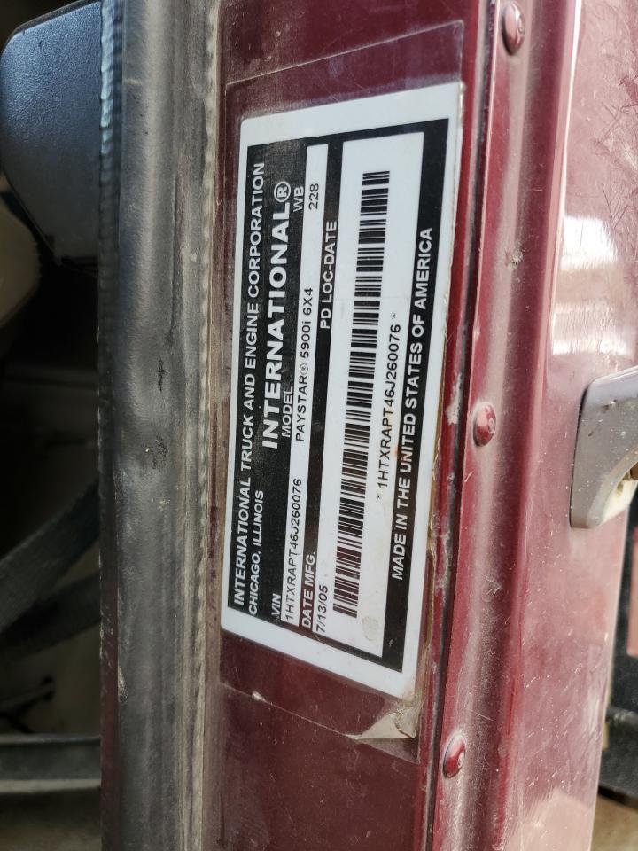 2006 International 5900I Dump Truck