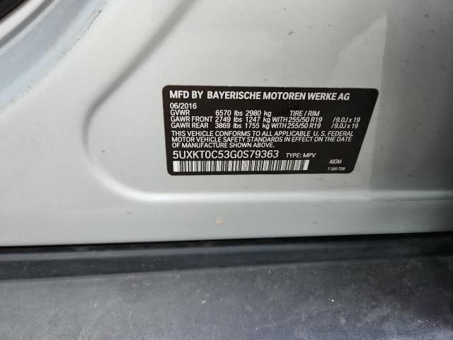2016 BMW X5 XDRIVE4