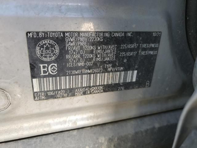2021 Toyota Rav4 LE