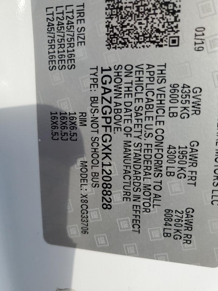 2019 Chevrolet Express G3500 LT