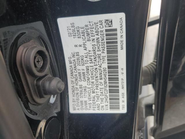 2021 Honda Civic Sport
