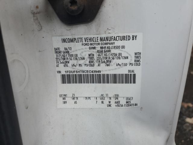 2012 Ford F550 Super Duty