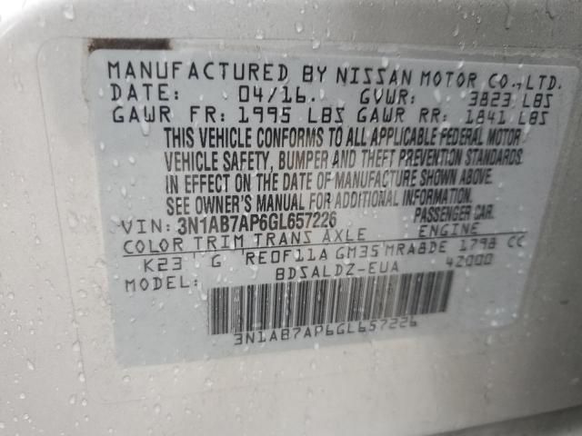 2016 Nissan Sentra S