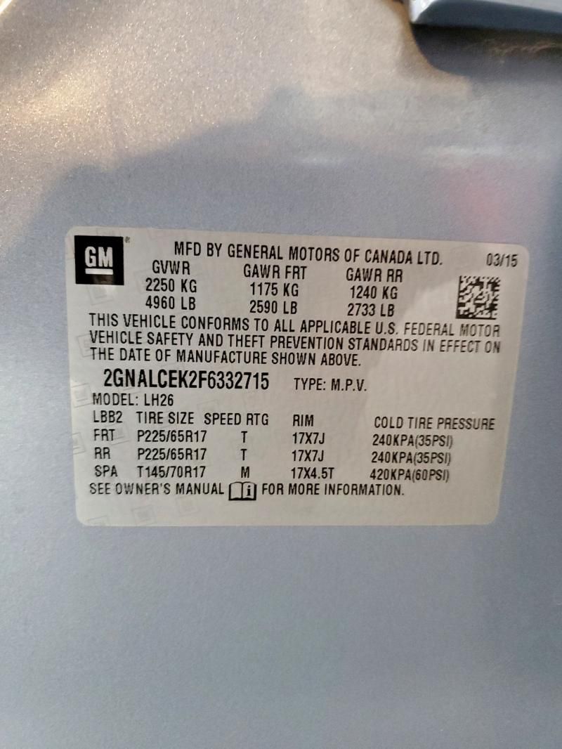 2015 Chevrolet Equinox LT