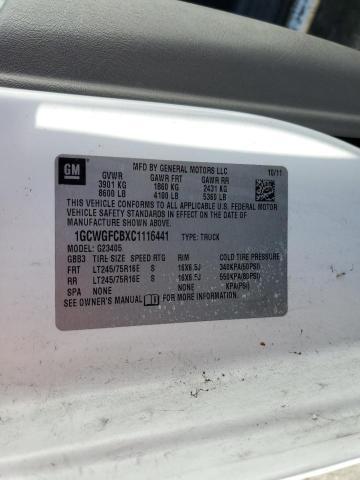 2012 Chevrolet Express G2500