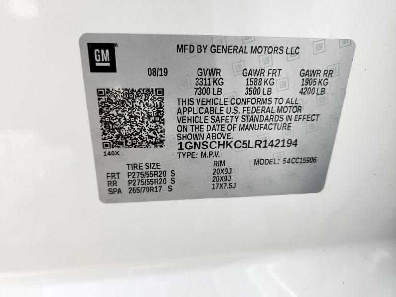 2020 Chevrolet Suburban C1500 LT
