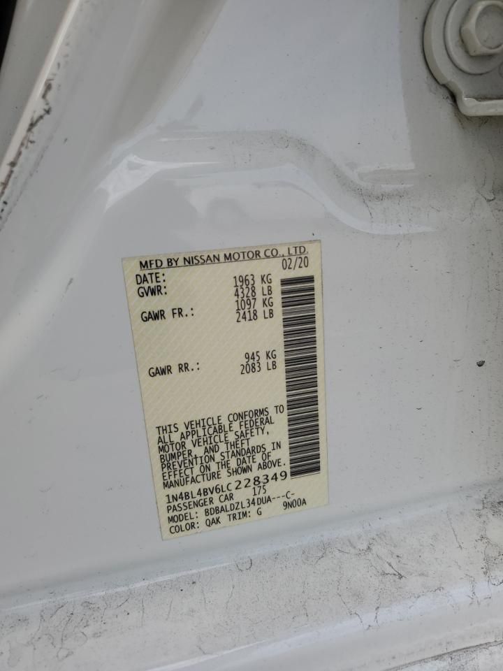 2020 Nissan Altima s