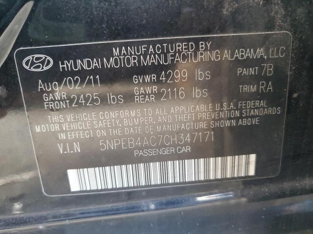 2012 Hyundai Sonata GLS