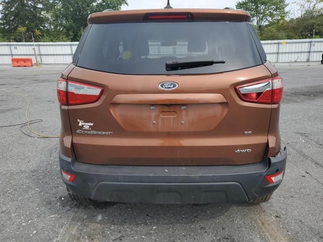 2018 Ford Ecosport SE