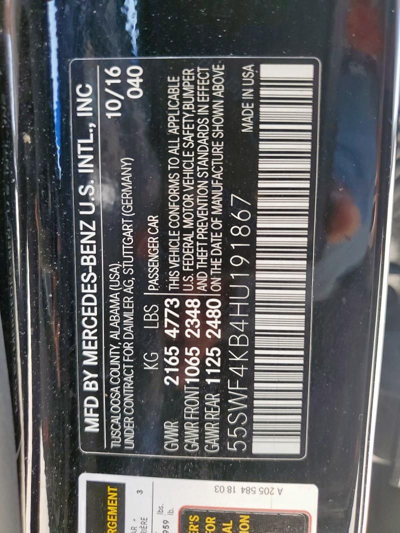 2017 Mercedes-Benz C 300 4matic