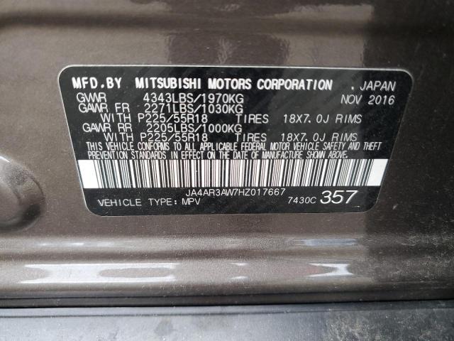 2017 Mitsubishi Outlander Sport es
