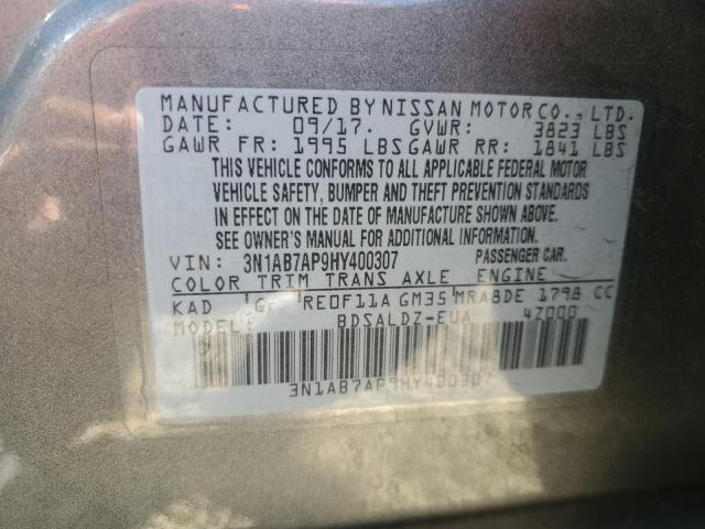 2017 Nissan Sentra s