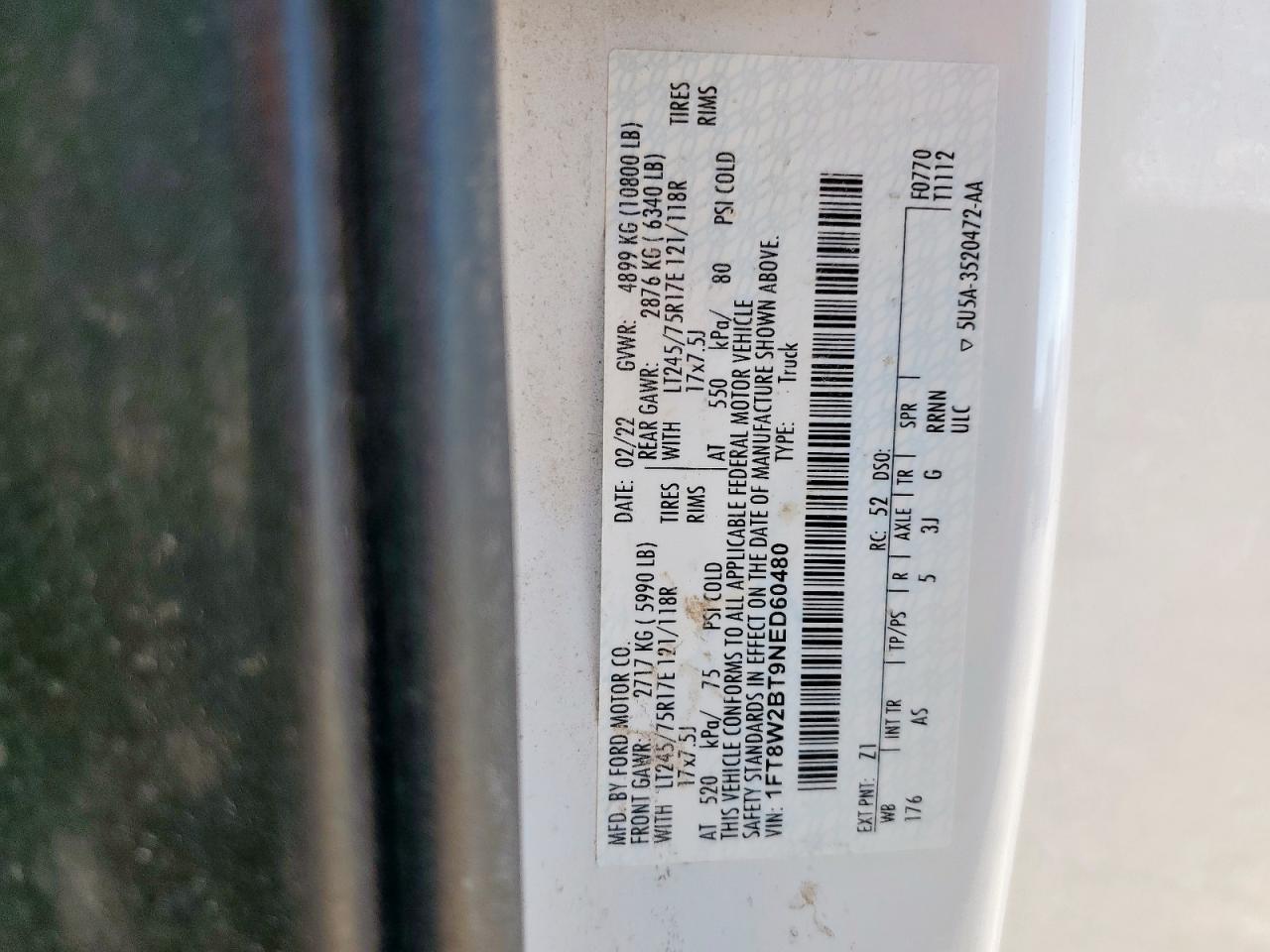 2022 Ford F250 Super Duty