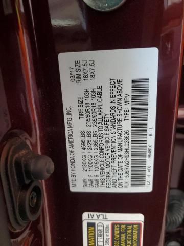 2017 Honda Cr-v Touring