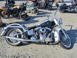 Salvage motorcycles for sale at Spartanburg, SC auction: 2011 Harley-Davidson Flstn