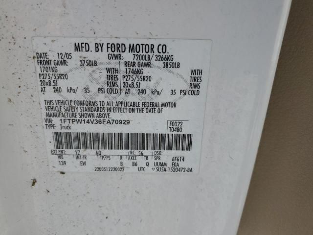 2006 Ford F150 Supercrew