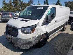 Salvage trucks for sale at Rancho Cucamonga, CA auction: 2024 Ford Transit T-150