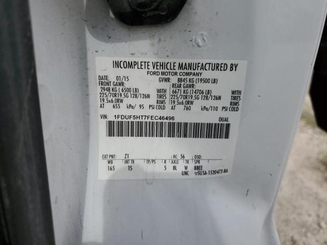 2015 Ford F550 Super Duty